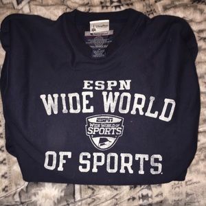 ESPN wide works of sports crew neck sweatshirt